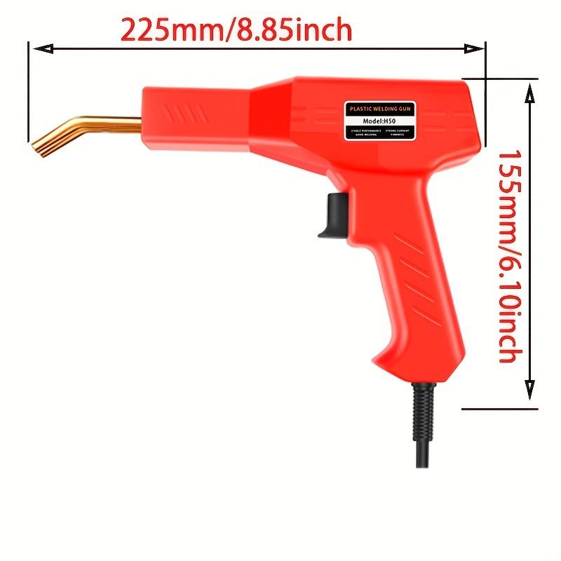 BESPER 220V Plastic Welder Hot Stapler Welding Machine Gun Soldering Iron, British Specification Plug, Power Supply, Without Battery, for Plastic Staple PVC Repairing, Car Bumper Repair 2