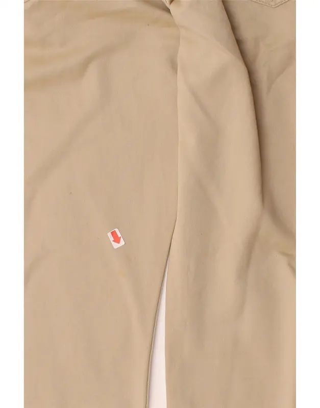 Pre-Owned Vintage LEE Mens Chicago Straight Jeans W34 L30 Beige Cotton 3