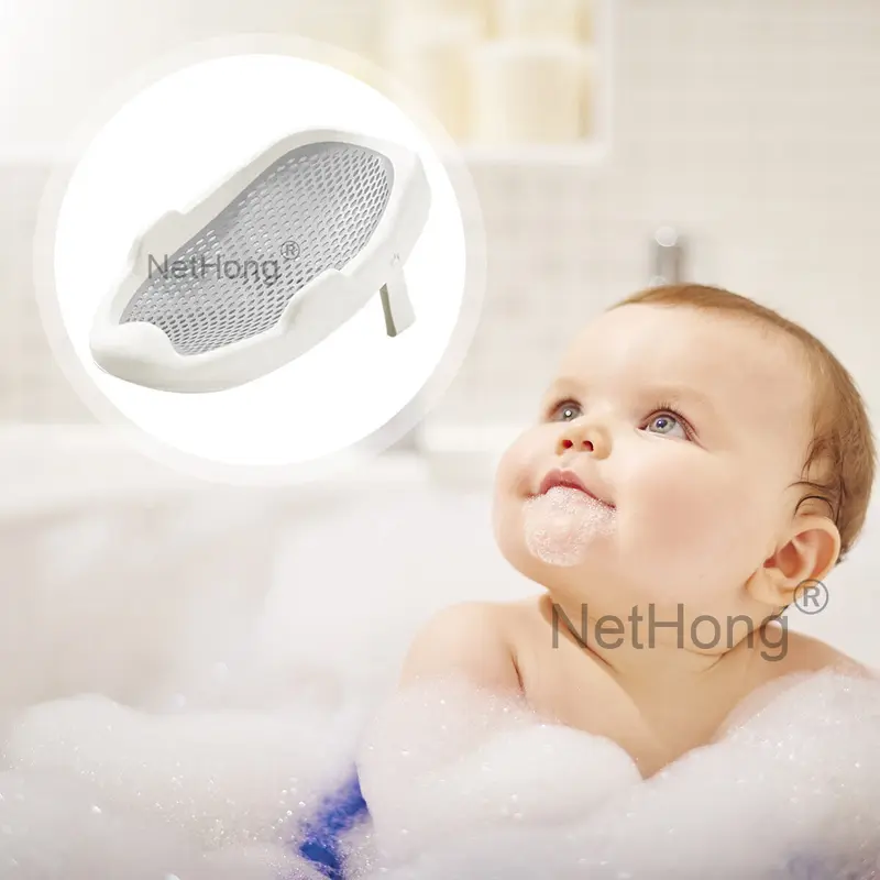 Baby Bath Tub. Mesh Baby Bath. Soft Touch Baby Bath Support. Non-Slip Bathtub~ 7