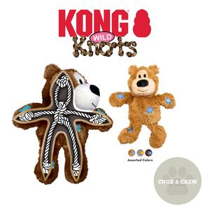 KONG Wild Knots Bear Collection - Internal Rope Dog Toy