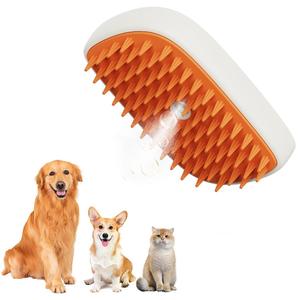 Electric Pet Hair Removal Comb, 1 Box Rechargeable Pet Grooming Brush, Pet Hair Remover, Dog & Cat Grooming Supplies