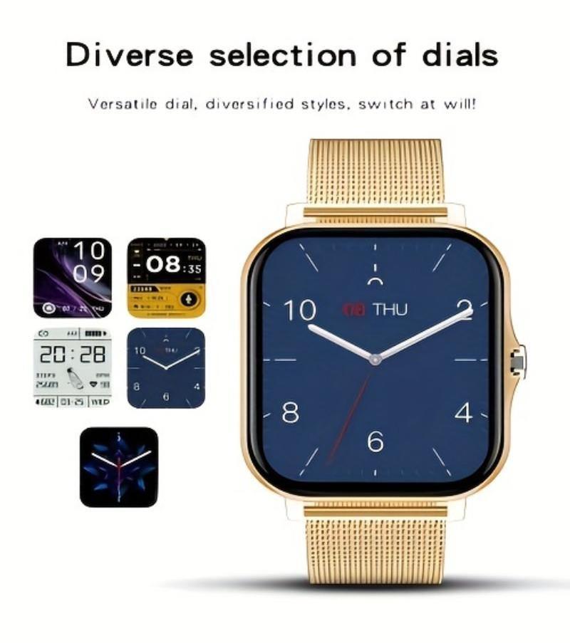 Product Introduction of The New Full Touch High-Definition Men'S And Women'S Sports Smartwatch Features Wireless Dialing, Answering Calls, Motion Tracking, Photography, And Music Control. The Stylish Smartwatch Is Compatible with Android And Iphone, It'S a Gift for Men And Women 10