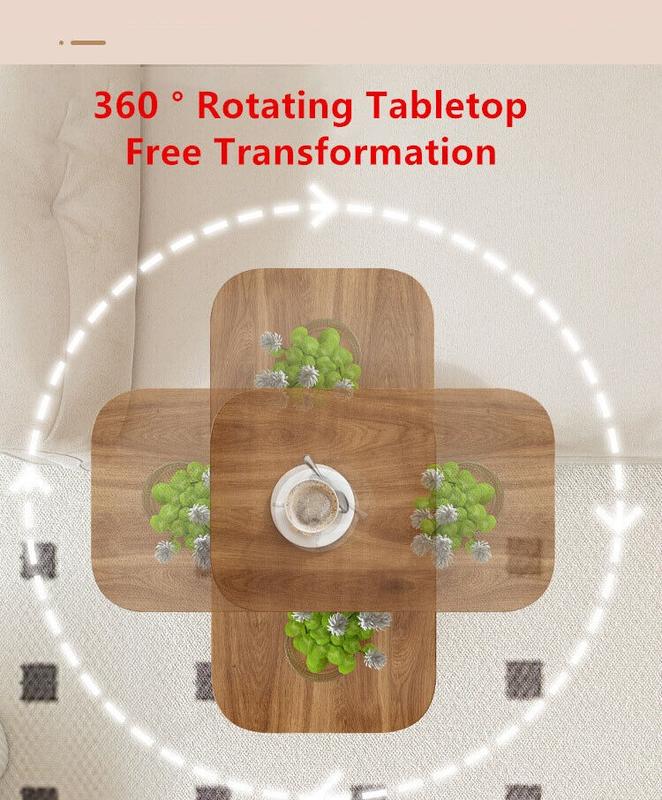 Adjustable C-Shaped Sofa Side End Table Coffee Laptop Table Living Room Bedroom  UK 1