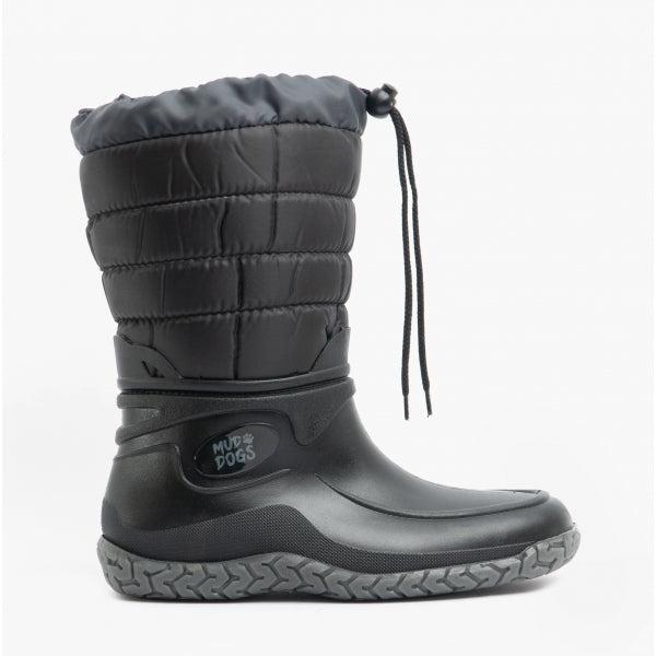 Mud Dogs NORDIC Ladies Winter Boots Black 0