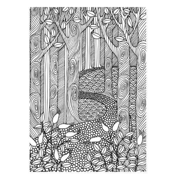 Pack of 2 A4 Colouring & WordSearch Puzzle Books for Adults / Older Children Mind Relaxing 5