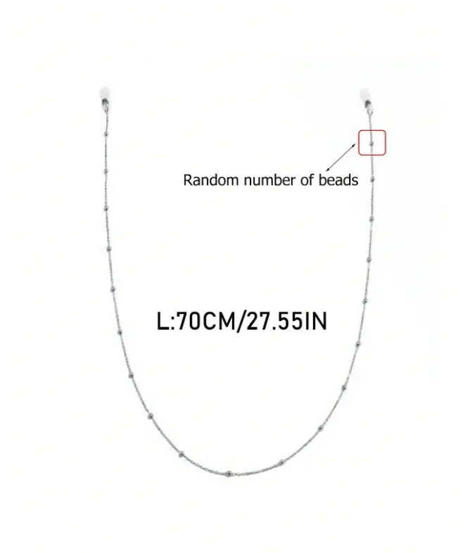 Minimalist Starry Sky Eyeglass Chain Sparkling Non-Slip Glasses Holder for Women Fashion Accessory 4