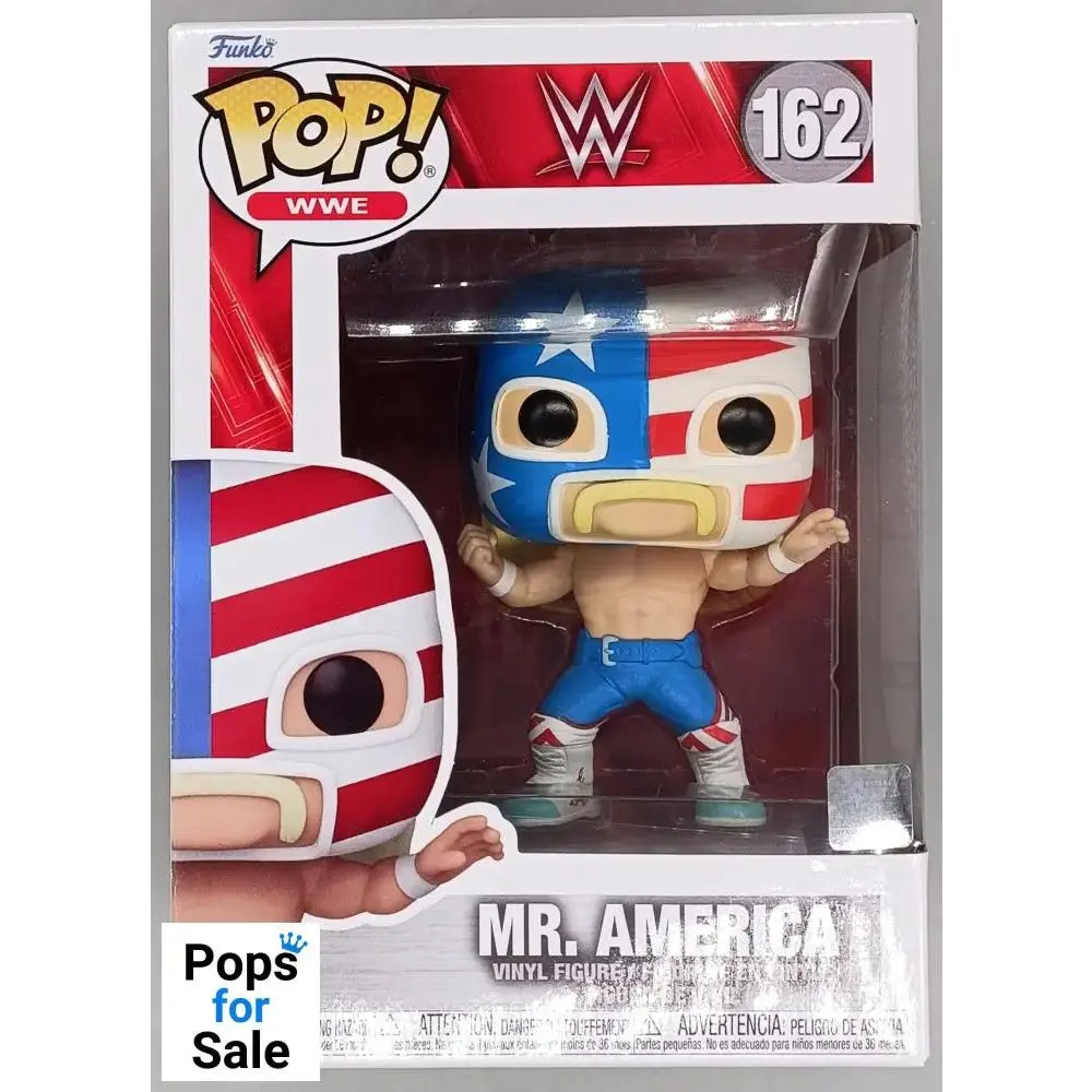 162 Mr. America - WWE Funko POP - Brand New