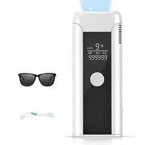 Portable Laser Hair Removal Machine, 1 Box 9-speed Adjustment Automatic Flash Hair Removal Machine, Painless Hair Removal Tool for Women & Men