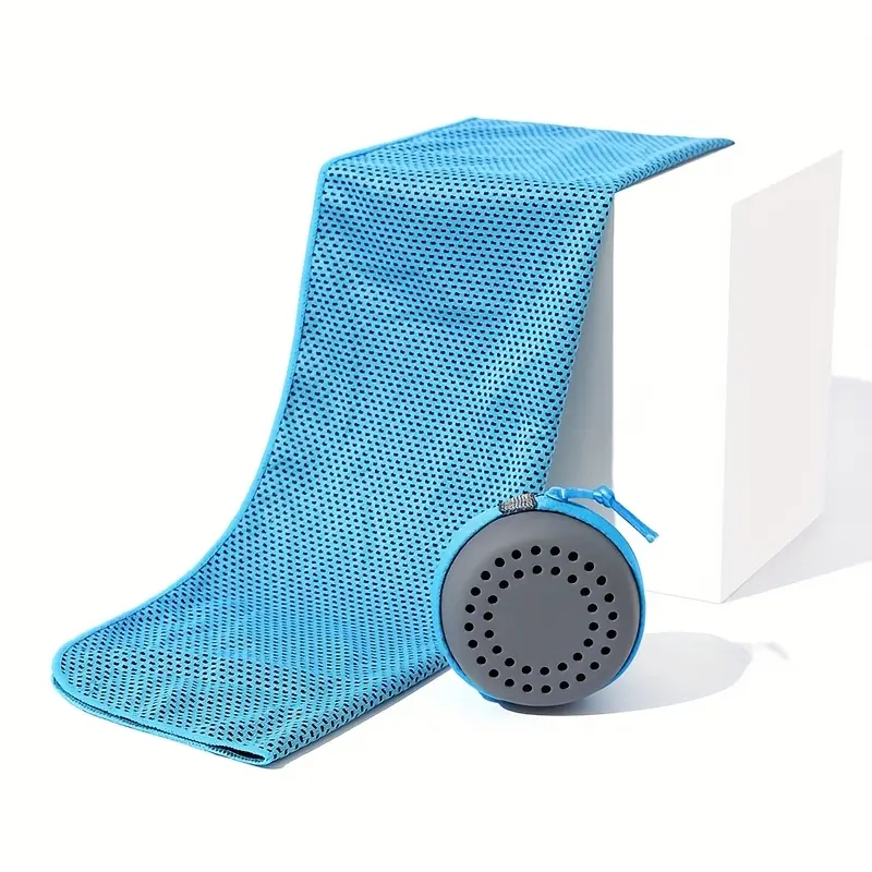 [Cooling Towels] Soft & Breathable Quick-Dry Cooling Towels | Absorb Sweat, Come with a Storage Box, Suitable for Sports, Running, Yoga, Fitness Clubs, And Golf 8