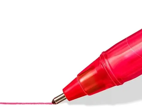 STAEDTLER 4320 MC10 Stick Rainbow Ballpoint Pen - Assorted Colours (Pack of 10) 2