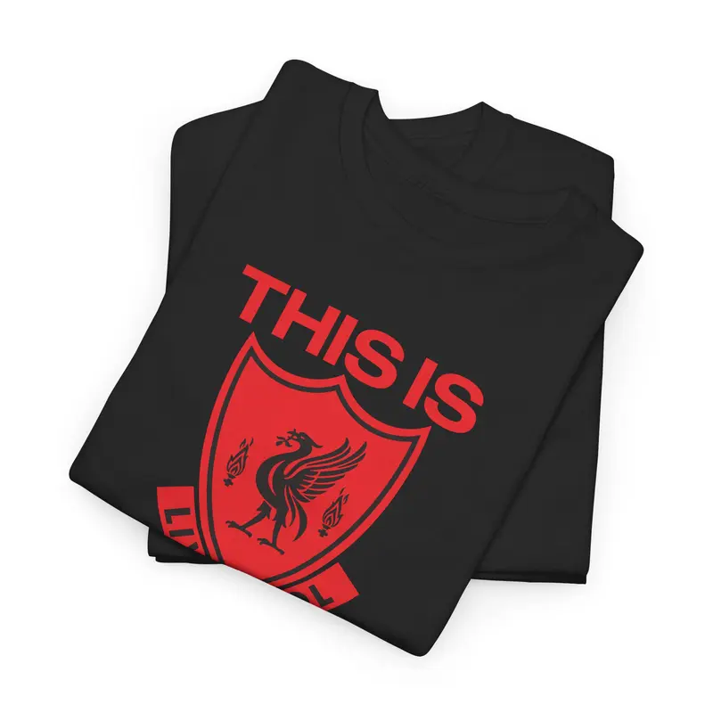 This is Anfield | Liverpool FC T-shirt | Coton Unisex | Vintage Football Fans Shirt 5