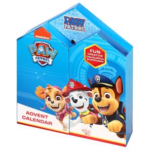 Paw Patrol Calendar Creative Art & Craft Stationery Set Kids Children Xmas Christmas Countdown Fun