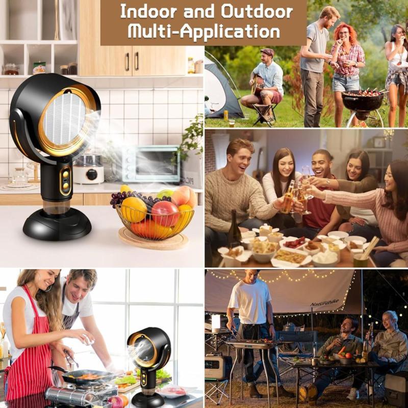 Portable Smoke Purifier Fan - Compact Air Cleaner for Smoke Elimination UK 7