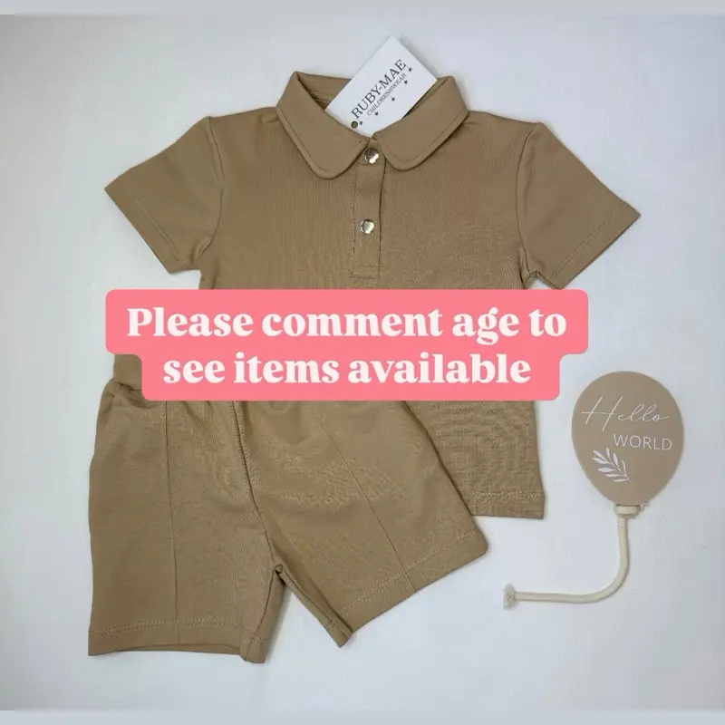 SALE Spanish Outfit + FREE pair of socks - Choose your baby boy or baby girl outfit on the live - Outfits normally £29.99 1