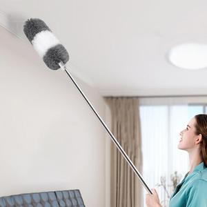 Long Handle Extendable Duster, 1 Piece Reusable Telescopic Household Cleaning Duster, Cleaning Tool for Home Ceiling Car, Household Cleaning Tools Supplies, Valentine's Day Gift, Duster Brush, Home Cleaning Products, Ceiling Fan Duster