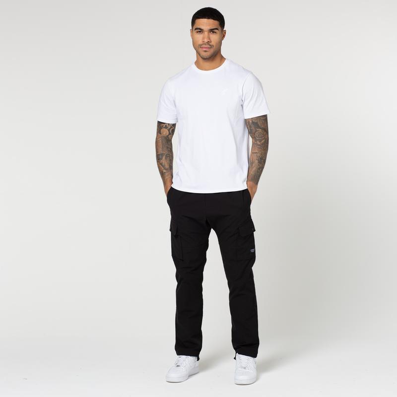 Ripstop Open Hem Cargo Pant | Black 1