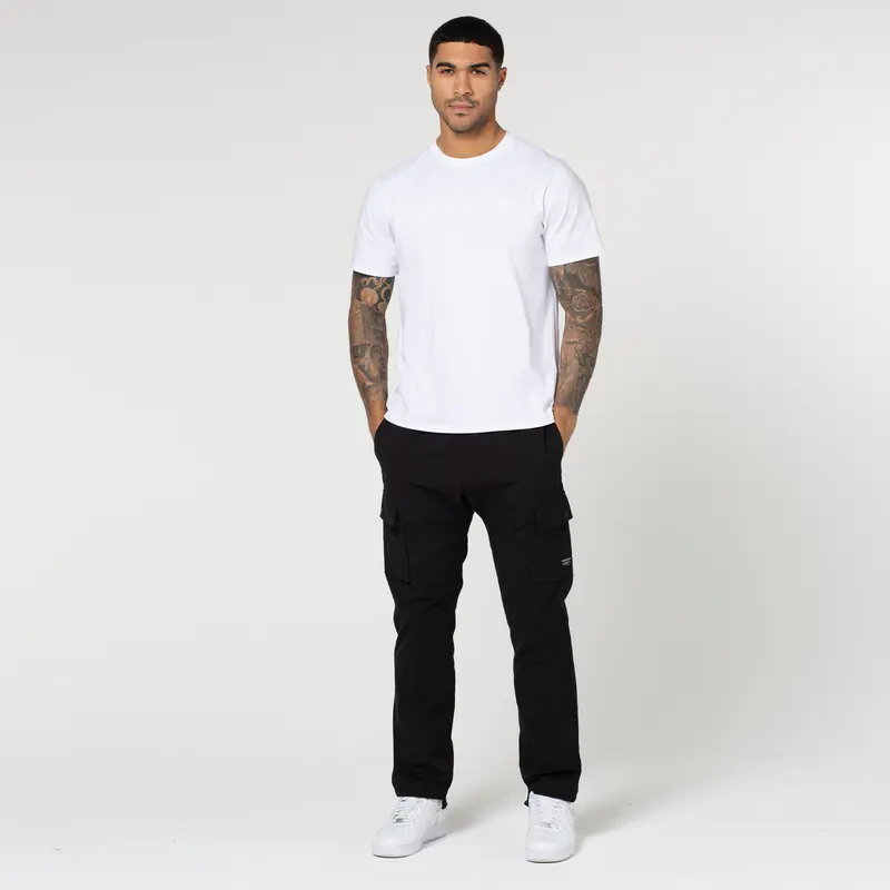 Ripstop Open Hem Cargo Pant | Black 1