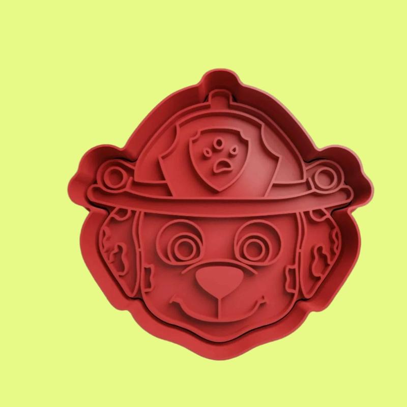 Paw Patrol Embosser and Cookie Cutter Set – Iconic Character Designs 1