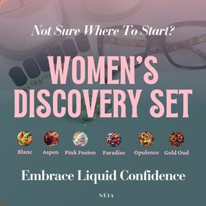 NÉIA Women’s Perfume Oil Discovery Set – 6 Unique Long-Lasting Scents | Vegan, Cruelty-Free, All-Day Wear | Try Before You Commit