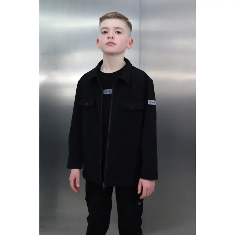 Capo KIDS - BUTTON Jacket - Black 4