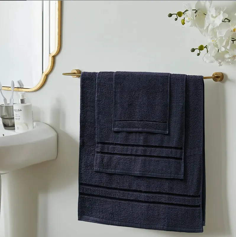 Luxury Towels 10 Pc Towel Sets 2 bath towels, 4 hand towels & 4 face towels - 500 GSM Towel Bale 100% Cotton Towels - Super Absorbent Quick Dry Towel Unisex set 1