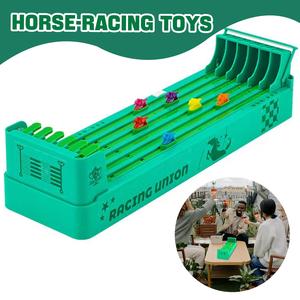 Horse Racing Table Game, Electric Horse Racing Game for Desktop, Family Friends Party Supplies, Fun Board Game for Indoor & Outdoor, Gift for Her, Men's Gift, Gift for Mom, Mother's Day Gift, Fun, Family Board Games