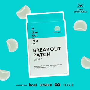 SKIN CHOICE Breakout Patch Classic | Pack of 75 | Hydrocolloid Pimple Patches Vegan Cruelty-Free Spot Treatment for All Skin Types Acne