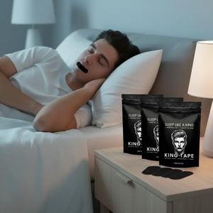 Sleep Like A King Snore Mouth Tape, 30/60/90pcs Breathable Mouth Tapes, Snoring Relief Sticker, Snoring Solution, Micropore Tape, Pain Free Removal Adhesive Sleep Strips, Body Care Tool for Better Sleep, Sleep Breathing Patch, Sleep Aid Supplies