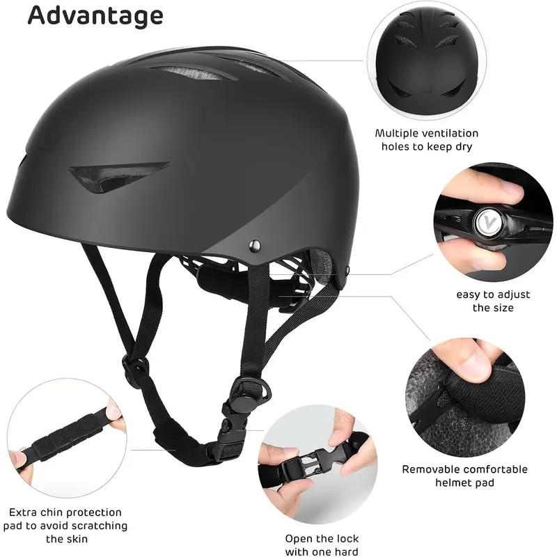 Kids Protective Helmet and Pads Set (Age 5-12) | Buy Online at Amizek 3