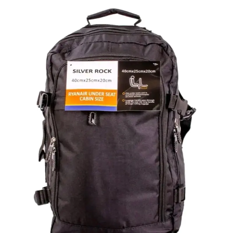 RYANAIR Under Seat Cabin Backpack Bag - 40x25x20cm - Travel Case - Carry On Luggage 5