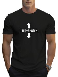 Men's Letter Graphic Round Neck Tee, Summer Clothes, Regular Fit Stylish Shortsleeve Crewneck Tshirt, Casual Summer Top for Men