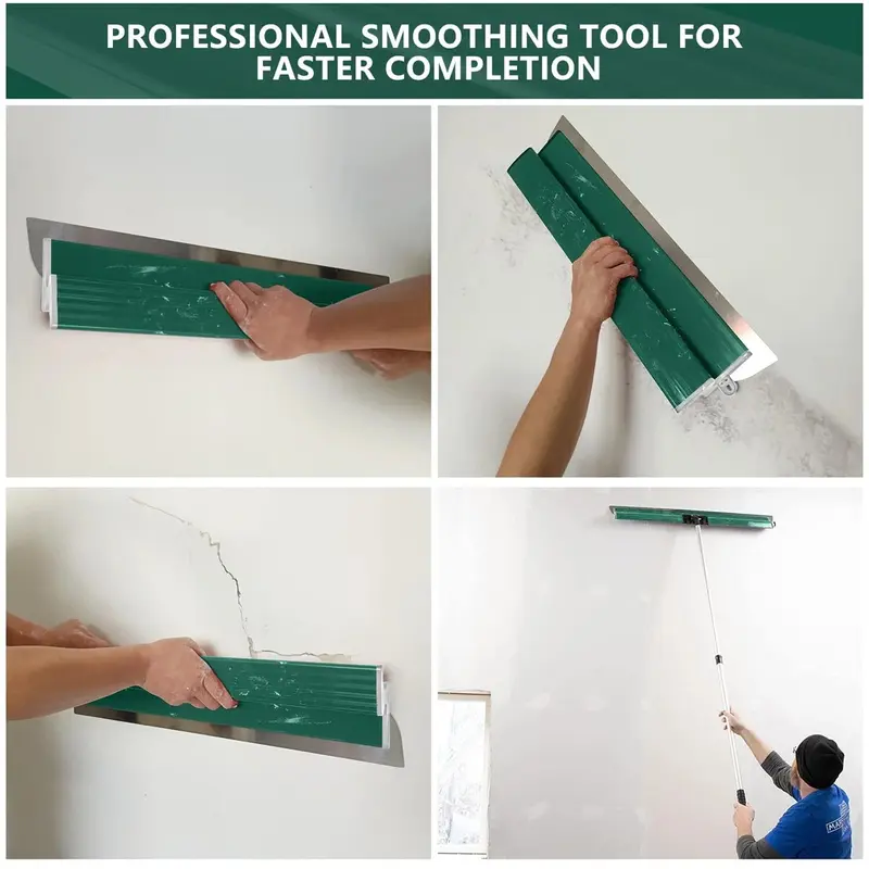 60cm Drywall Smoothing Spatula – Plaster Skimming Blade Trowel Wall Finishing Tool 4