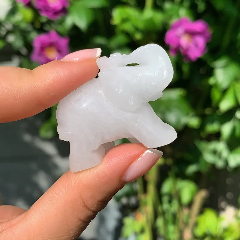 White Jade Elephant 2