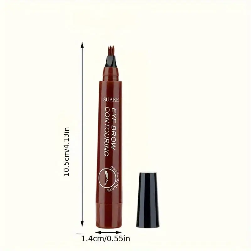 Waterproof 3D Liquid Eyebrow Pencil - Precision Contouring, Long-Lasting & Smudge-Proof, Sweat-Resistant for All Skin Types Makeup Cosmetic 5