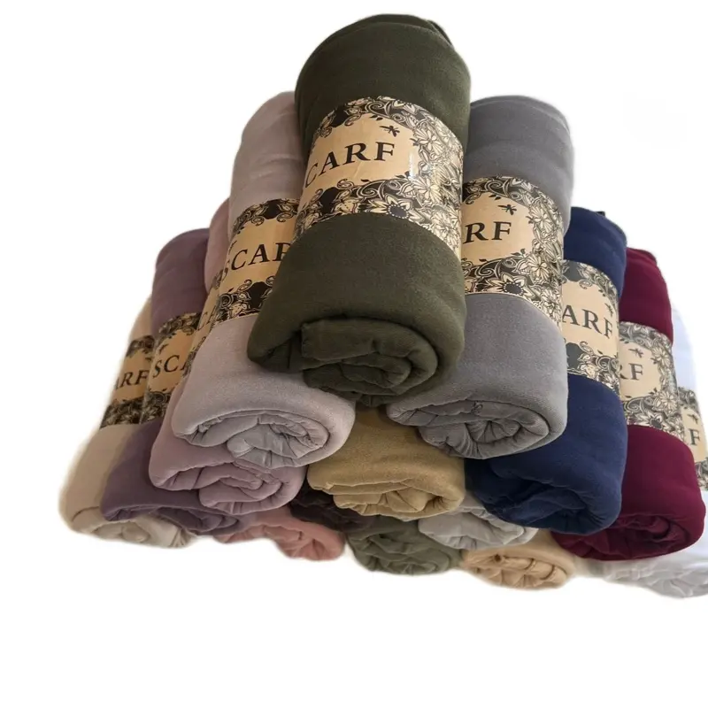 Stretchy Jersey Hijab for Women Available in Various Colours Soft and Flexible Fashion Accessory 2