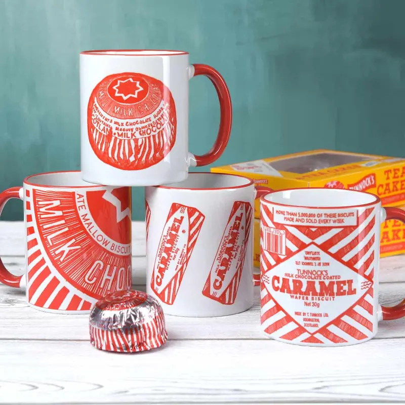 Caramel Wafer Repeat Chunky Mug 1