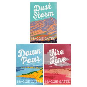 The Griffith Brothers Series by Maggie Gates - Paperback - 3 Book Bundle