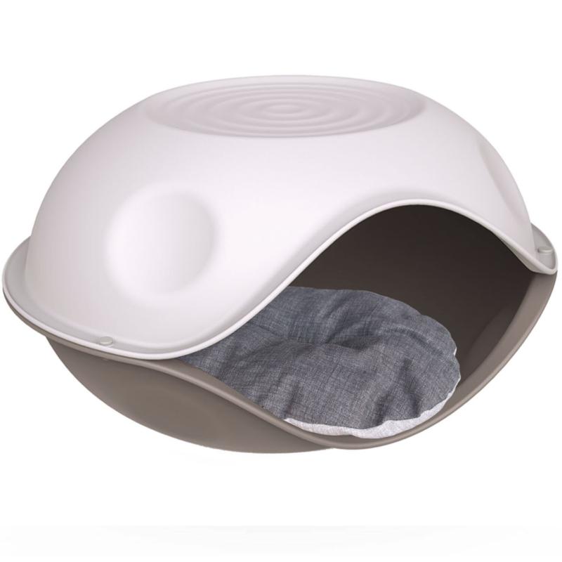 Product Introduction of Cat Dog Bed Windproof Outdoor Plastic Shelter Pet Kitten House Kennel Crate Pod 16