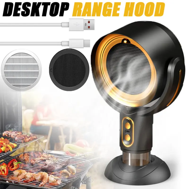 Portable Smoke Purifier Fan - Compact Air Cleaner for Smoke Elimination UK 1