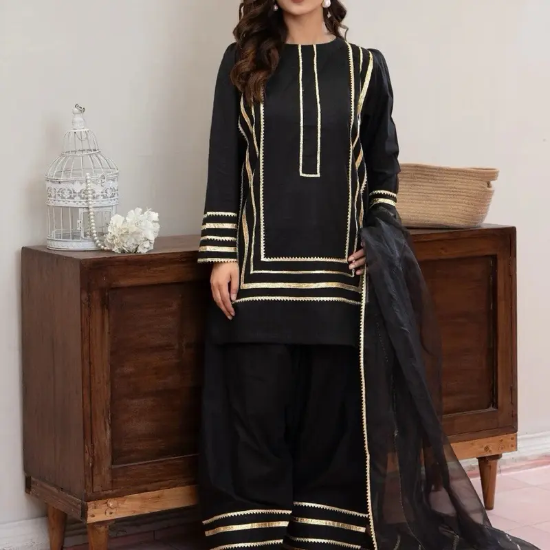 MAAHI FARSHI SUIT SET WOMENS WEDDING AND PARTY WEAR COTTON SUIT