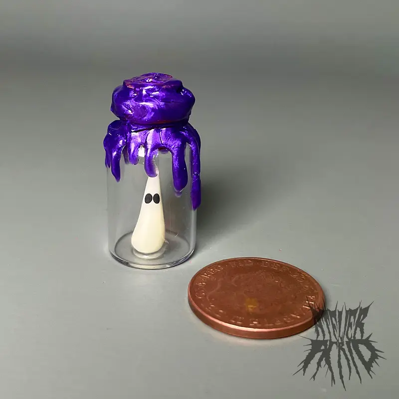 The Adopt-a-Ghost Jar - mini ghost companion 5