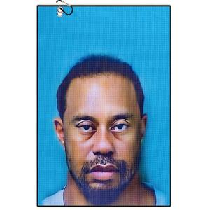 Funny Golf Towel, 4 Counts Printed Golf Towels for Golf Bags for Men & Women, Great Golf Accessories for Men Golfers Dad Boyfriend Husband