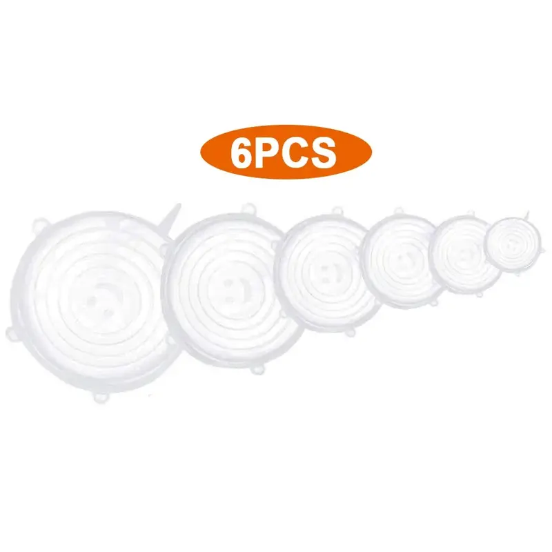 Silicone Stretch Lids 6