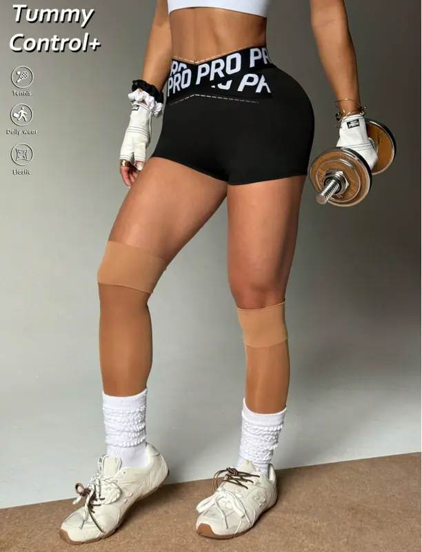 Activewear Shorts – Women’s Elastic Waist Gym Shorts for Spring/Summer 2