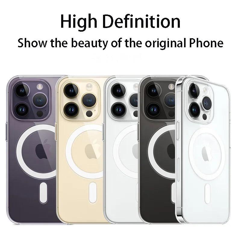ClearShield MagRing Case – Magnetic, Military-Grade Protection for iPhone 7-16 Pro Max 5
