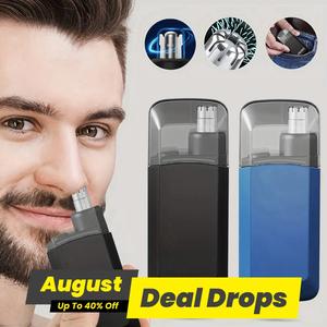 Electric Nose & Ear Hair Trimmer, USB Rechargeable Nose Hair Remover, Stainless Steel Head, Silent Motor, Personal Care Appliances for Men & Women, High Quality Trimmer