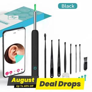 Electric Earwax Removal Tool with Camera, 1 Box Portable Waterproof Ear Cleaning Tool with Type-C Charging Function, Earwax Removal Kit