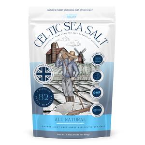 Organic Celtic Sea Salt 650g - 82+ Minerals & Flavor