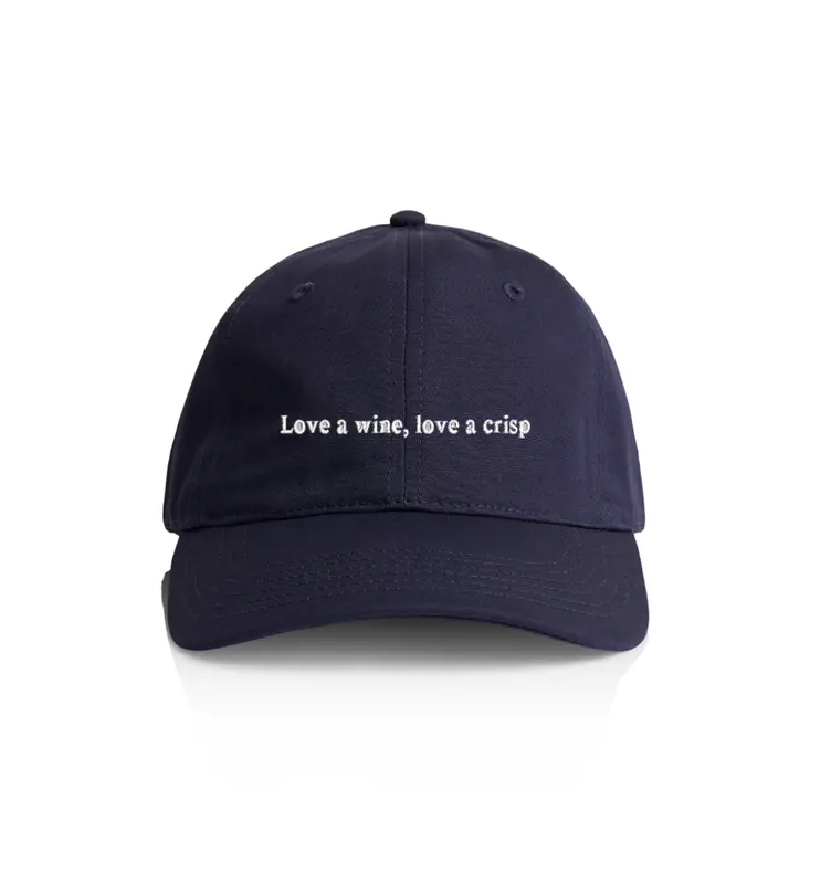 Love a Wine love a crisp cap - Enjoy your 2 favourite items in the sun, with fastening one size fits all clasp at the back. 3