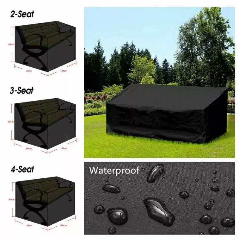 Product Introduction of Heavy Duty Waterproof Outdoor Garden Bench Seat Cover For Furniture 2/3/4 Seater 14